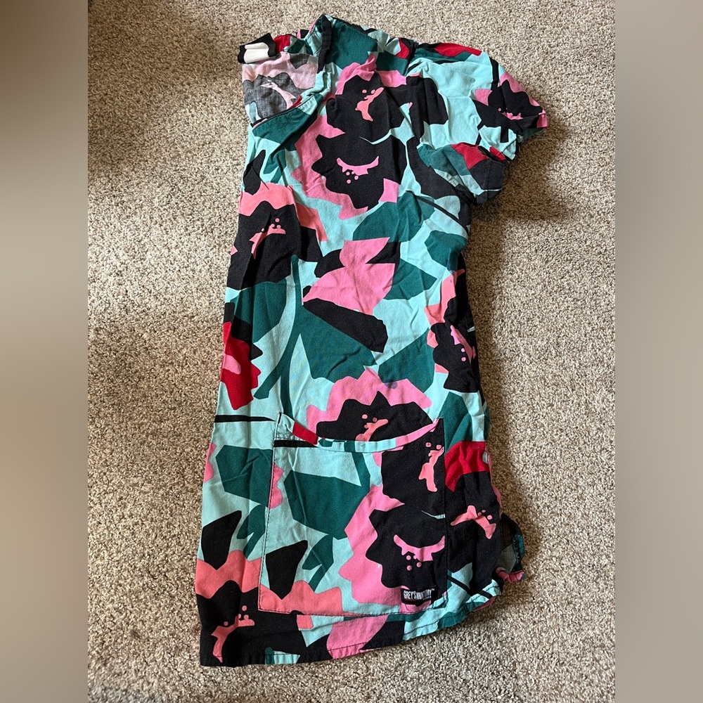 Greys Anatomy Scrub Top